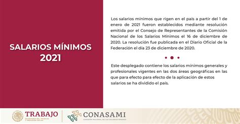 Se Publica En El Diario Oficial De La Federación Los Salarios Mínimos Que Rigen A Partir Del 1