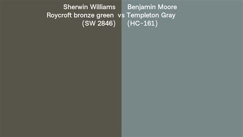 Sherwin Williams Roycroft Bronze Green Sw Vs Benjamin Moore