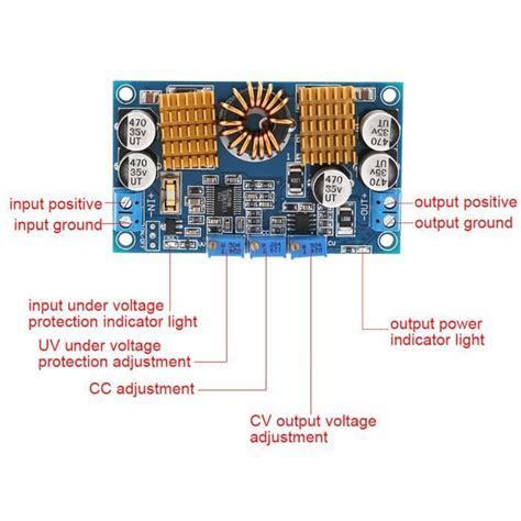 Cikonielf Convertisseur de tension abaisseur DC DC 532V à 1V 30V