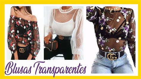 Venta Blusas Transparentes En Stock