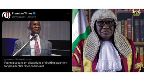 Watch Fashola Speaks On Allegations Of Drafting Judgment For