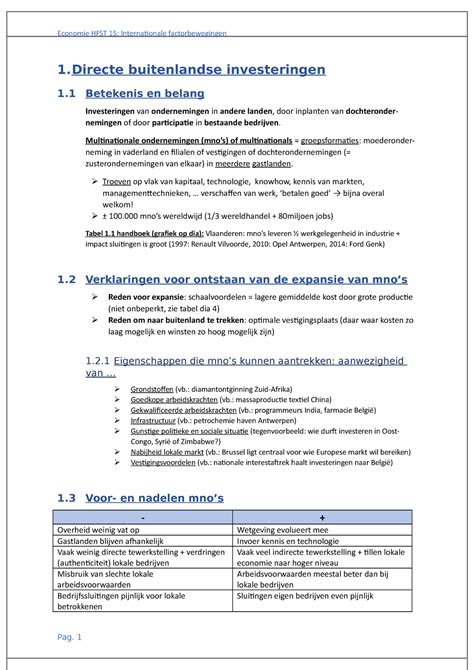 Samenvatting Boek Leidraad Economie Hoofdstukken Tem En Tem