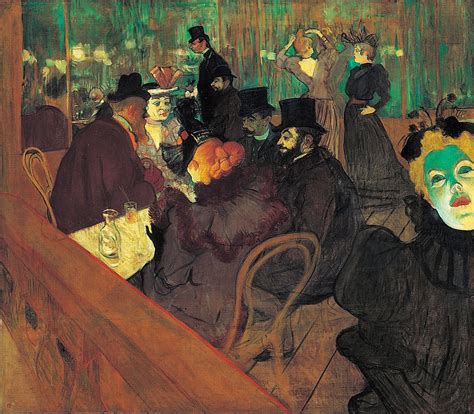 French Painters Henri De Toulouse Lautrec At The Moulin Rouge 1885