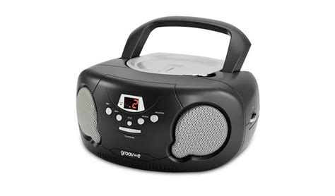 Buy Groov E Boombox Cd Player With Radio Black Cd Players Argos