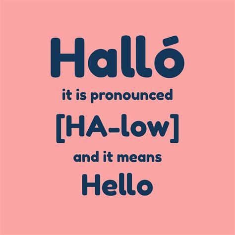 How To Say Hello In Icelandic — Sigga Darling