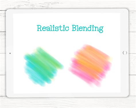 Blending Markers Procreate Brushes Procreate Copic Brushes Etsy