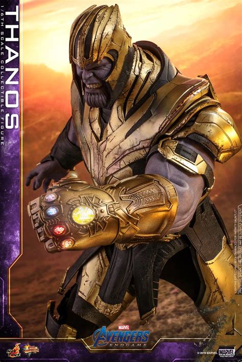 瘋狂泰坦身披重甲再臨 Hot Toys MMS529 復仇者聯盟終局之戰薩諾斯 Thanos 1 6 比例人偶作品