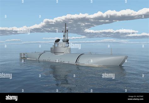 German Mini Submarine Of World War Ii Stock Photo Alamy