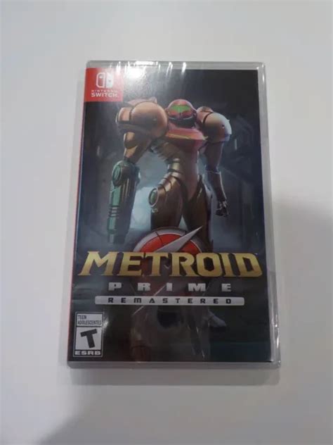 METROID PRIME REMASTERED Nintendo Switch 2023 Physical New Sealed