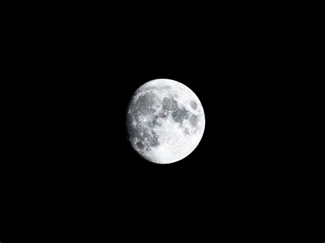 wallpaper moon, craters, planet, darkness, night HD : Widescreen : High ...