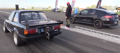 Hp Mercedes Amg Glc S Drag Races Hp E Bmw Sleeper Gets