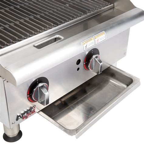 APW Wyott GCB 24I Champion 24 Countertop Radiant Gas Charbroiler