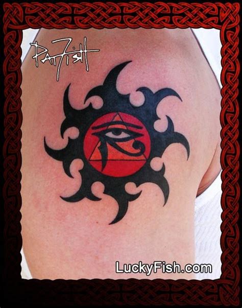 Egyptian Tattoos: Featuring the Eye of Horus Tattoo — LuckyFish, Inc ...