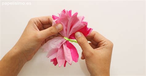 Cómo Hacer Flor De Papel De Seda Papelisimo