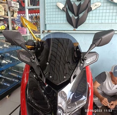 Jual Serpo Yamaha Xmax 2023 Breket Spion Xmax Connected Bracket Servo