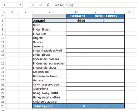 Sample Checklist Template In Excel