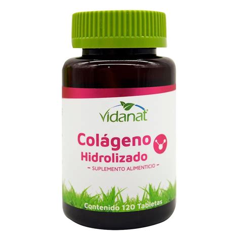 Colágeno Hidrolizado Vidanat 120 tabletas Bodega Aurrera en línea