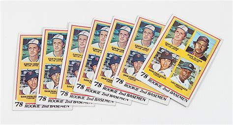 Lot Of 7 1978 Topps Lou Whitaker RC 704 Avg Vg Ex EBay