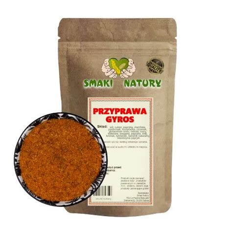 PRZYPRAWA GYROS PREMIUM 50g mieszanka przypraw ziół SmakiNatury