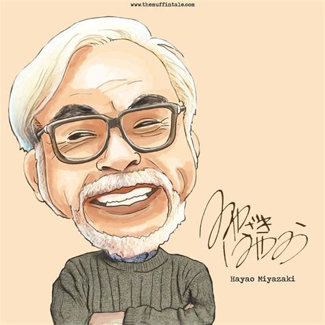 Hayao Miyazaki Portrait By Miniastudio On Deviantart Miyazaki Hayao