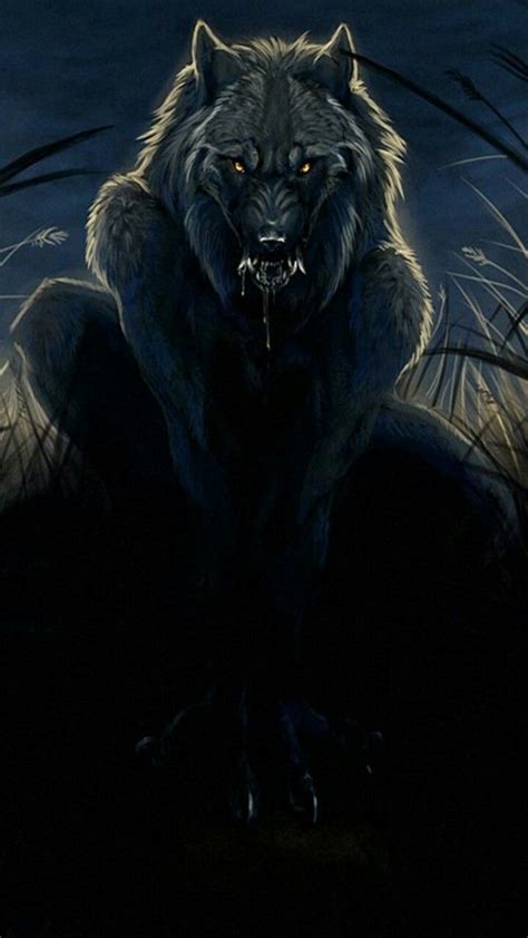 Pin By Kaitlyn Buchanan On My Saves Werewolf Art Shadow Wolf