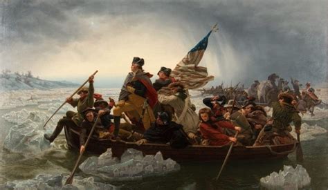 Washington Crossing the Delaware Painting (4 Weird Things)