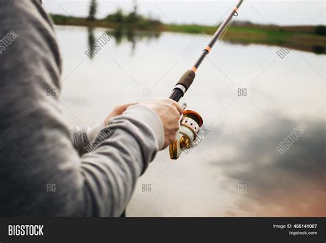 Fishing Rod Isolated Image & Photo (Free Trial) | Bigstock