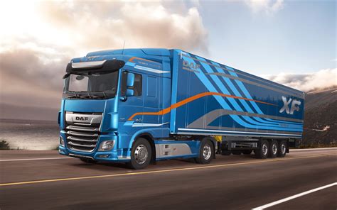 Download wallpapers DAF XF, 450 FT, 2017, truck, 4k, space cab, road ...