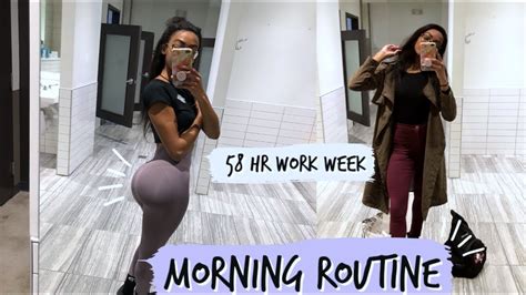 Morning Routine For Work Staying Fit Working 60 Hoursweek Youtube