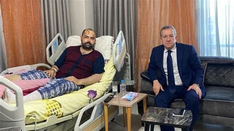 MHP Genel Balkan Yardımcısı Sadir Durmaz kaza geçiren Başkan Volkan