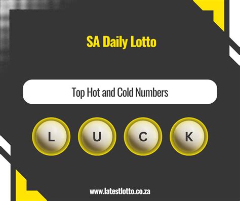 SA Daily Lotto Top Hot And Cold Numbers For Thursday 16 May 2024