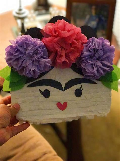 Mini Pi Ata De Frida Kahlo Decoracion Fiesta Mexicana Manualidades