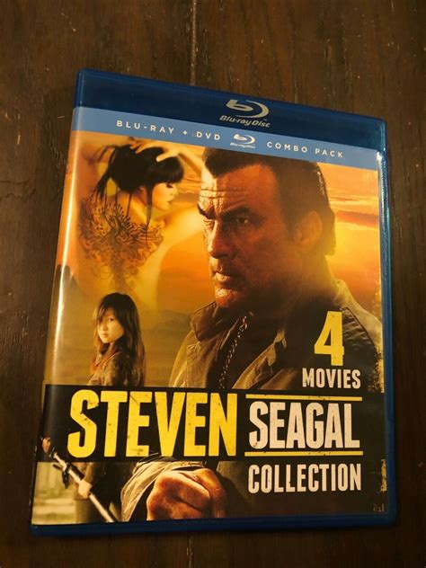 Steven Seagal 4 Movie Collection Blu Ray DVD Ubuy India