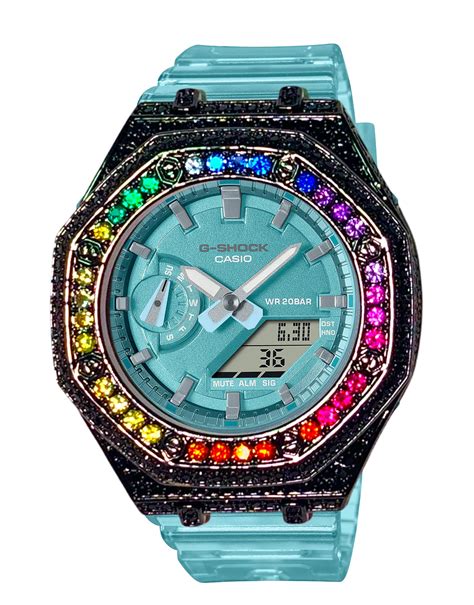 G Shock Mini Chronoak Rainbow Gma S Sk Adr Chrono Collection