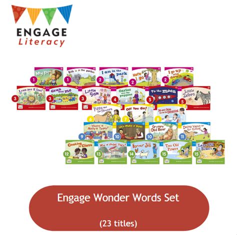 Wonder Words Set (23 titles) - Lioncrest Education