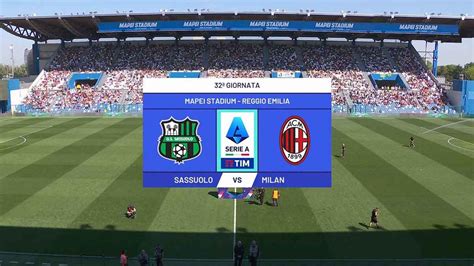 Sassuolo Vs Ac Milan Full Match Replay Serie A