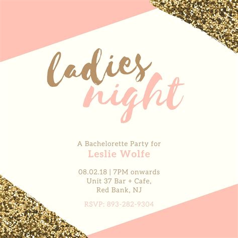 Free Printable Bachelorette Party Invitations Templates