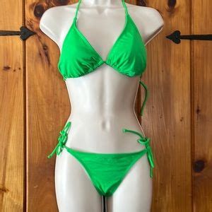 OP Swim Op Green String Bikini Poshmark