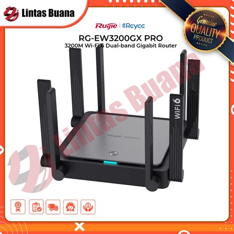 Jual Ruijie Rg Ew3200gx Pro 3200m Wi Fi 6 Dual Band Gigabit Mesh Router