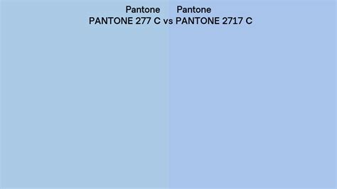 Pantone 277 C Vs Pantone 2717 C Side By Side Comparison