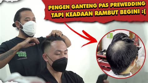 Rambut Botak Tipis Langsung Tebel Styling Di Hari Spesial Rambut