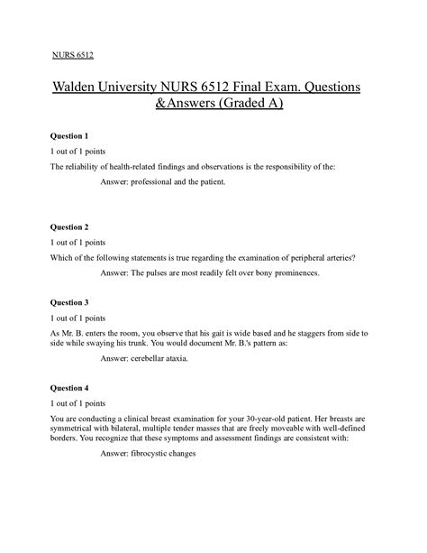 Walden University NURS 6512 Final Exam 3.docx NURS 6512 Walden ...