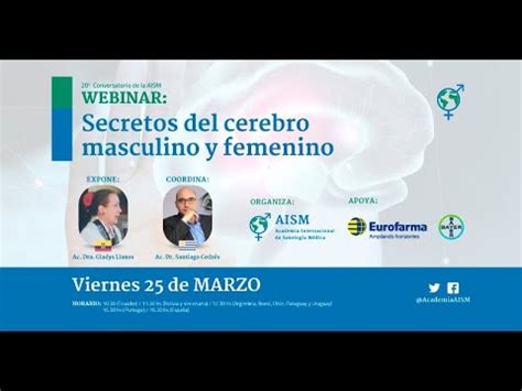 Secretos Del Cerebro Masculino Y Femenino Webinar AISM YouTube