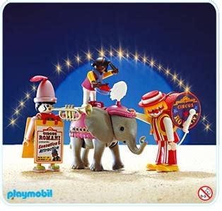 Playmobil Romani Circus Clowns Girl Elephant