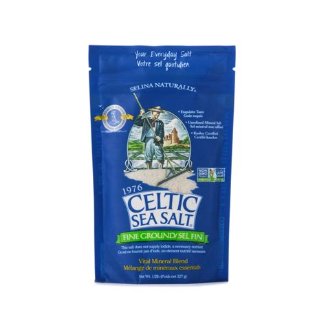 Selina Naturally Celtic Sea Salt Fine Ground 227g Healthy Options