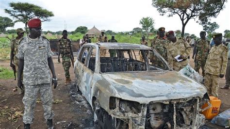 South Sudan Troops Break Ceasefire Riek Machar Bbc News