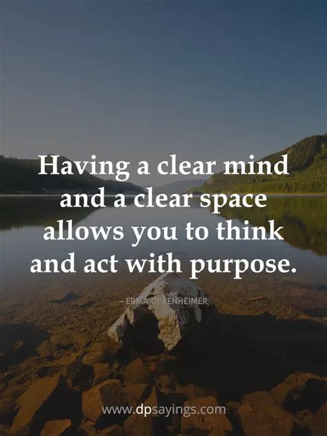 68 Clear Mind Quotes Will Make You Free Confused Life Dp Sayings