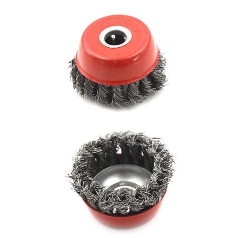 Mm Steel Wire Wheel Knotted Cup Brush Rotary Steel Wire Brush