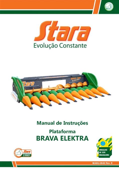 Pdf Manual De Instru Es Plataforma Brava Elektra Stara Uma