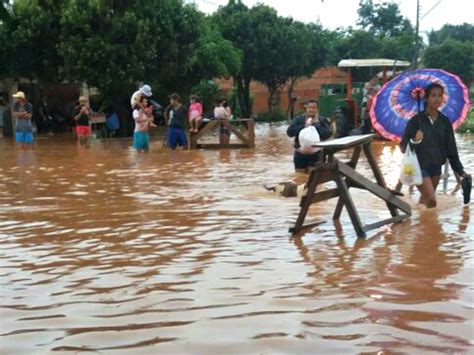 G1 Chuva Alaga Casas E Deixa Cerca De Mil Moradores Desalojados Em Mt